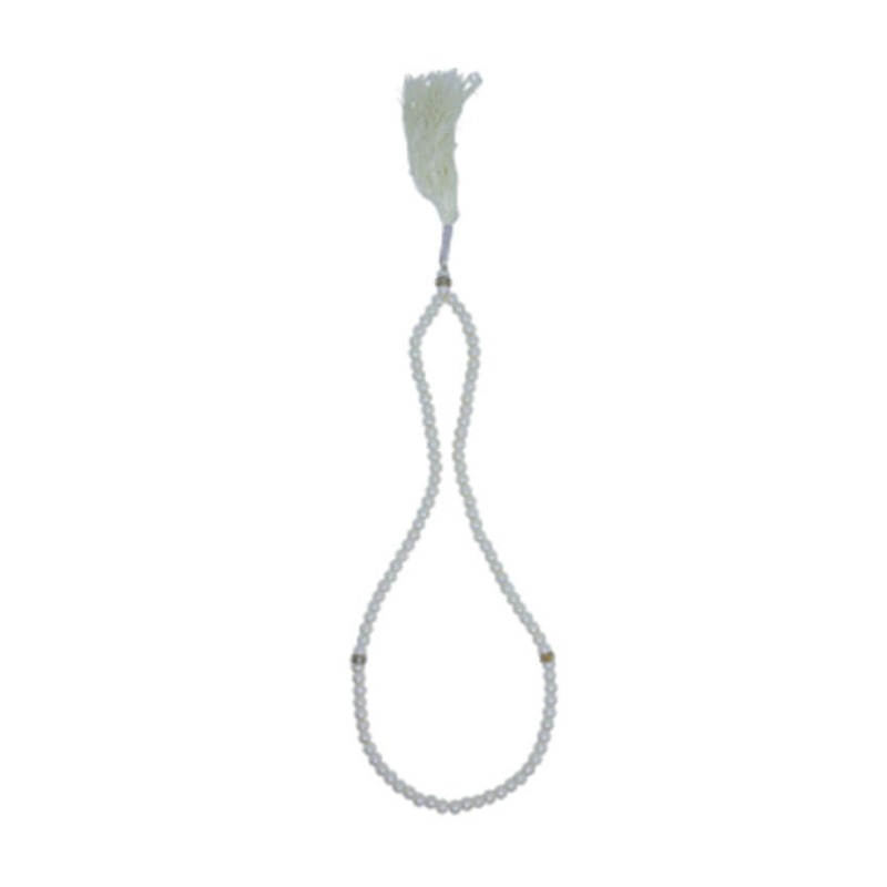 Pearl Bead Tasbeeh (White)