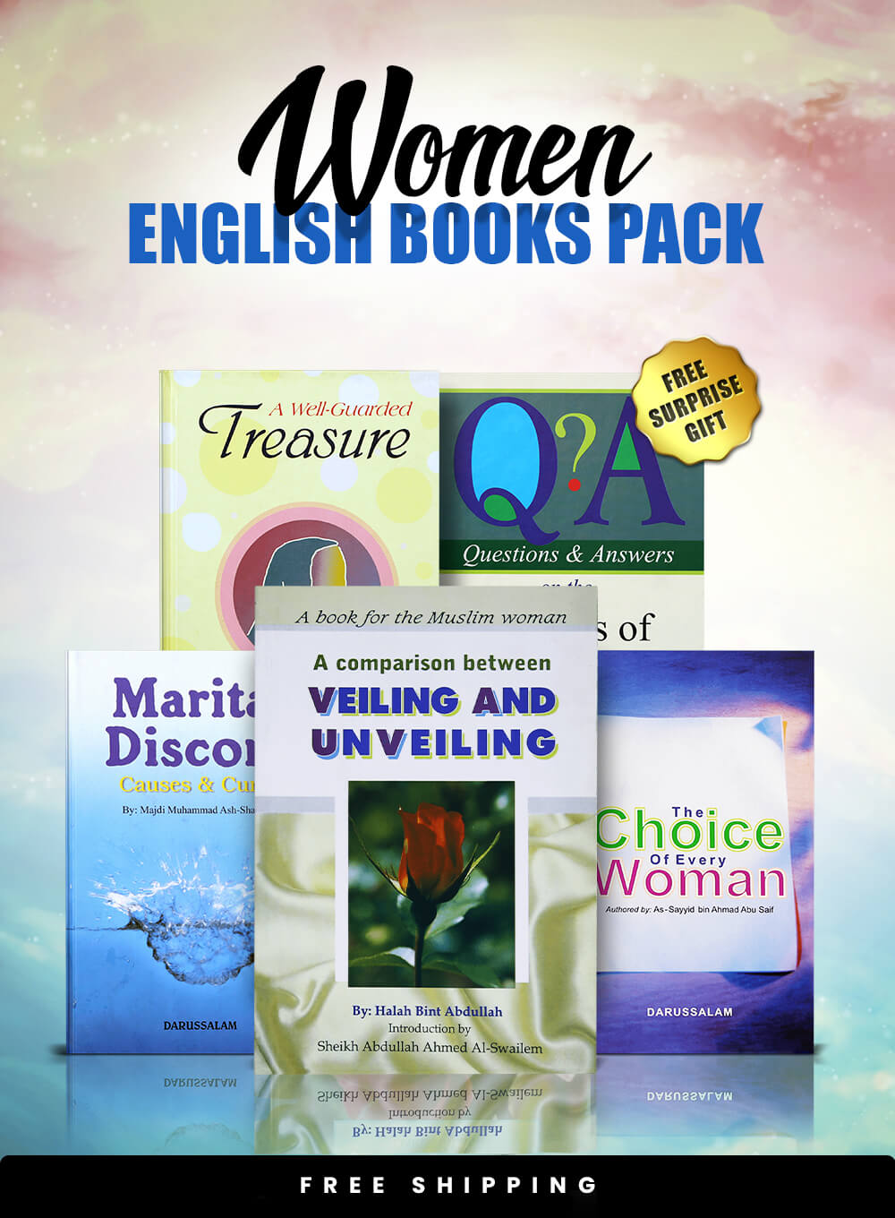 Women English Books Set
