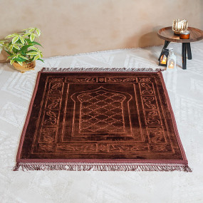 Lazy-loaded Prayer Mat - Ultra Soft (design & color may vary)