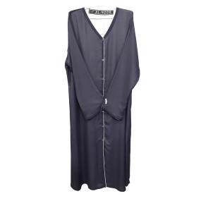 Lazy-loaded Simple Double Abaya